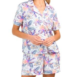 Short Sleeve Pajama Shorts Set
